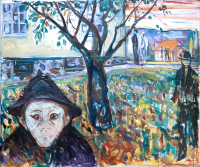 Jealousy in the Garden by Edvard Munch
